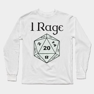 I Rage - Barbarian Long Sleeve T-Shirt